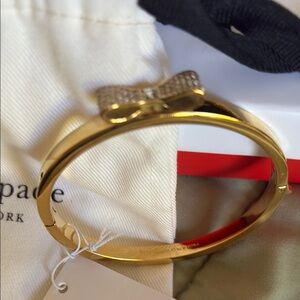 Kate Spade Gold Bow Bracelet
